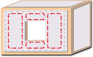 圧力やねじれに強い剛性を発揮